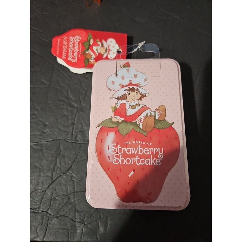 Taste Beauty The World Of Strawberry‎ Shortcake 6 Lip Balm Set New Sealed